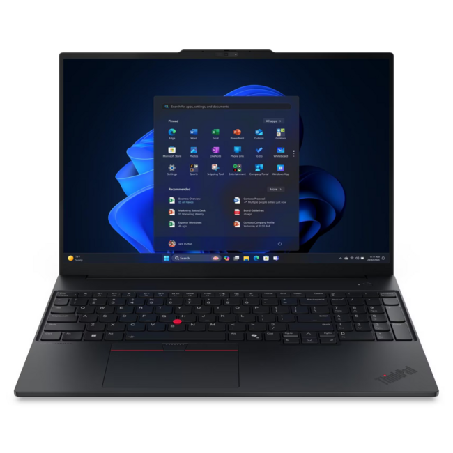 Máy Tính Xách Tay Lenovo ThinkPad E16 Gen 3 U5-225H/32GB DDR5/1TB SSD/16" WUXGA/Win 11 Home SL /ĐEN (21SR002RVN)