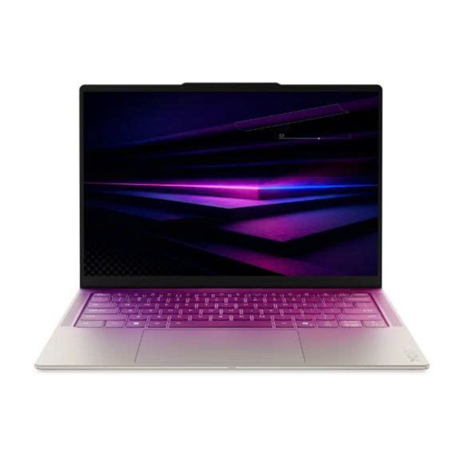 Máy Tính Xách Tay Lenovo Yoga Slim 7 14ILL11 Core Ultra 5 226V/16GB LPDDR5x/512GB SSD/14" WUXGA OLED/Intel Graphics/Windows 11 Home SL/Trắng kem (83R0003BVN)