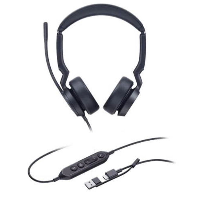 Tai Nghe Có Dây Yealink UH44 Dual Teams USB C/A