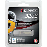 USB Máy Tính Kingston DataTraveler Locker+ G3 32GB USB 3.0 (DTLPG3/32GB)