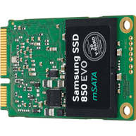 Ổ Cứng SSD SAMSUNG 850 EVO 250GB SATA mSATA 512MB Cache (MZ-M5E250BW)