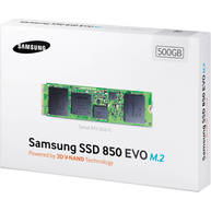Ổ Cứng SSD SAMSUNG 850 EVO 500GB SATA M.2 512MB Cache (MZ-N5E500BW)