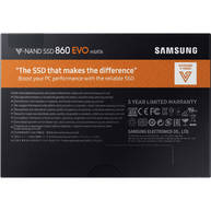 Ổ Cứng SSD SAMSUNG 860 EVO 250GB SATA mSATA 512MB Cache (MZ-M6E250BW)