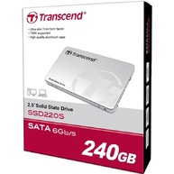 Ổ Cứng SSD Transcend SSD220S 240GB SATA 2.5" (TS240GSSD220S)