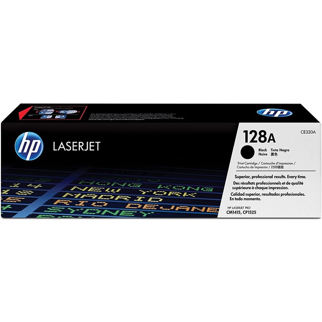 Mực In Laser Màu HP 128A Black Original LaserJet Toner Cartridge (CE320A)