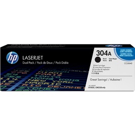 Mực In Laser Màu HP 304A 2-Pack Black Original LaserJet Toner Cartridges (CC530AD) Mực In Laser Màu HP 304A 2-Pack Black Original LaserJet Toner Cartridges (CC530AD)