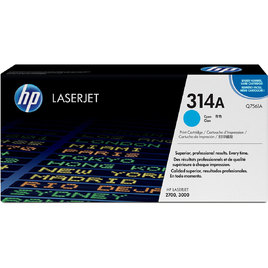 Mực In Laser Màu HP 314A Cyan Original LaserJet Toner Cartridge (Q7561A) Mực In Laser Màu HP 314A Cyan Original LaserJet Toner Cartridge (Q7561A)