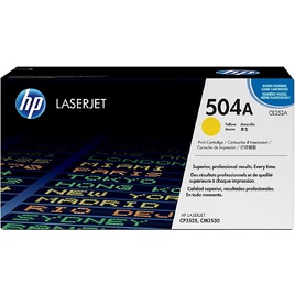 Mực In Laser Màu HP 504A Yellow Original LaserJet Toner Cartridge (CE252A) Mực In Laser Màu HP 504A Yellow Original LaserJet Toner Cartridge (CE252A)