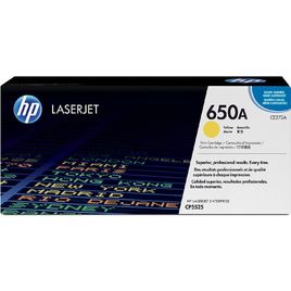 Mực In Laser Màu HP 650A Yellow Original LaserJet Toner Cartridge (CE272A) Mực In Laser Màu HP 650A Yellow Original LaserJet Toner Cartridge (CE272A)