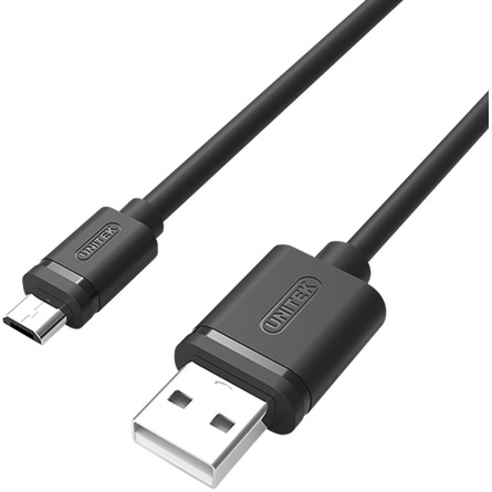Cáp USB A -> Micro USB Dài 3 Mét Unitek Y-C435GBK