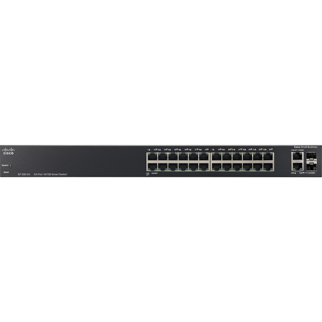 Cisco SF200-24 24-Port 10/100Mbps Smart Switch (SLM224GT-EU)