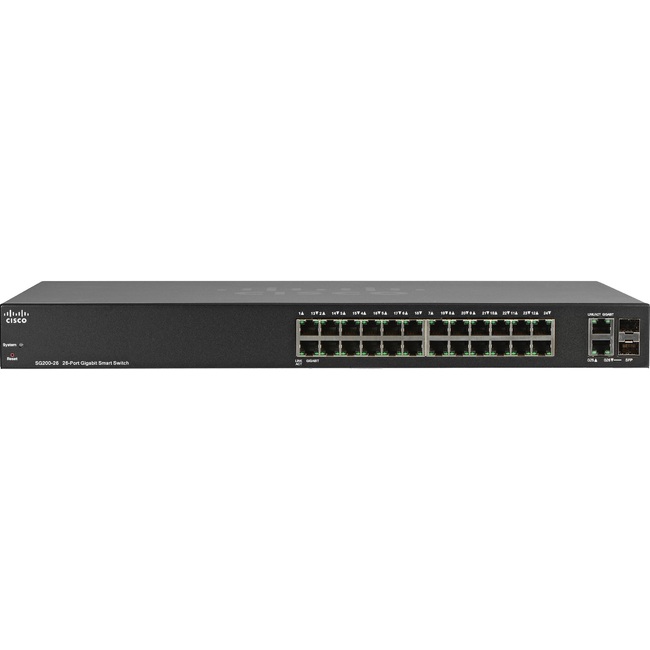 Cisco SG200-26 26-Port Gigabit Smart Switch (SLM2024T-EU)