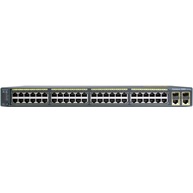 Cisco Catalyst 2960 Plus 48-Port 10/100Mbps + 2 T/SFP LAN Base (WS-C2960+48TC-L)