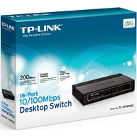Thiết Bị Chuyển Mạch TP-Link 16-Port 10/100Mbps Desktop Switch (TL-SF1016D)