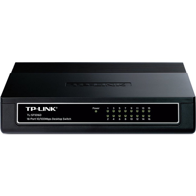 Thiết Bị Chuyển Mạch TP-Link 16-Port 10/100Mbps Desktop Switch (TL-SF1016D)