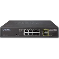 Planet 8-Port 10/100/1000Mbps + 2-Port 100/1000X SFP Managed Ethernet Switch (GSD-1020S)