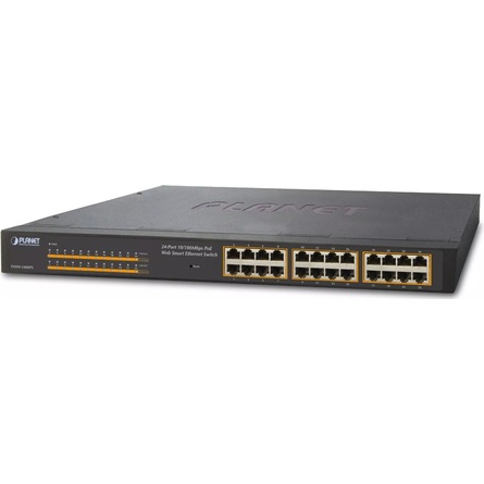 Planet 24-Port 10/100TX 802.3at PoE Web Smart Ethernet Switch (FNSW-2400PS)