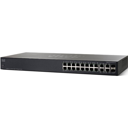 Cisco SG300-20 20-Port Gigabit Managed Switch (SRW2016-K9-EU)