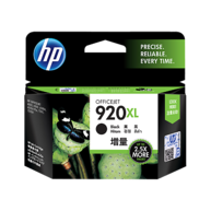 HP 920XL High Yield Black Original Ink Cartridge (CD975AA)