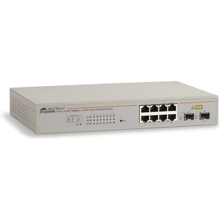 Allied Telesis 8-Port Gigabit WebSmart Switch (AT-GS950/8)