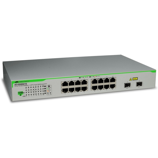 Allied Telesis 16-Port Gigabit WebSmart Switch (AT-GS950/16)