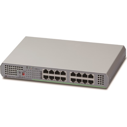 Allied Telesis 16-Port Gigabit Ethernet Unmanaged Switch (AT-GS910/16)