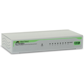 Allied Telesis 8-Port Unmanaged Fast Ethernet Switch (AT-FS708LE) Allied Telesis 8-Port Unmanaged Fast Ethernet Switch (AT-FS708LE)