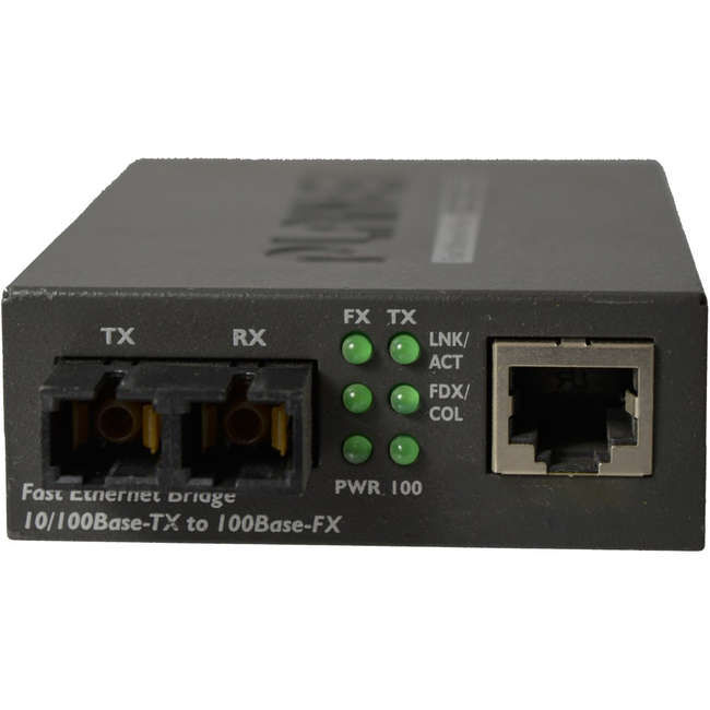 Planet 10/100Base-TX To 100Base-FX Bridge Media Converter (FT-802S50) Planet 10/100Base-TX To 100Base-FX Bridge Media Converter (FT-802S50)