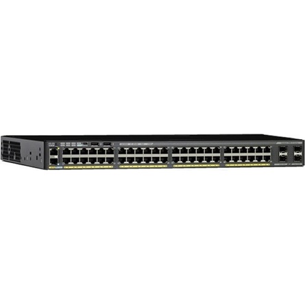 Cisco Catalyst 2960-X 48-Port Gigabit Ethernet + 4 x Gigabit SFP Switch (WS-C2960X-48TS-L)