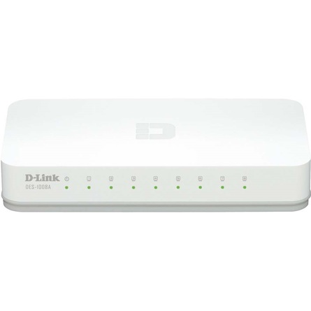 D-Link 8-Port Fast Ethernet Desktop Switch (DES-1008A)