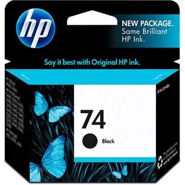 HP 74 Black Original Ink Cartridge (CB335WA) HP 74 Black Original Ink Cartridge (CB335WA)
