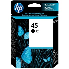 HP 45 2-pack Black Original Ink Cartridges (CC625AA) HP 45 2-pack Black Original Ink Cartridges (CC625AA)