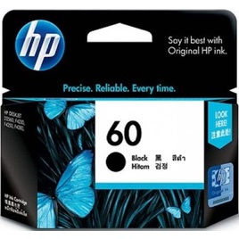 HP 60 Black Original Ink Cartridge (CC640WA) HP 60 Black Original Ink Cartridge (CC640WA)