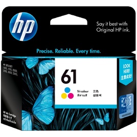 HP 61 Tri-color Original Ink Cartridge (CH562WA) HP 61 Tri-color Original Ink Cartridge (CH562WA)