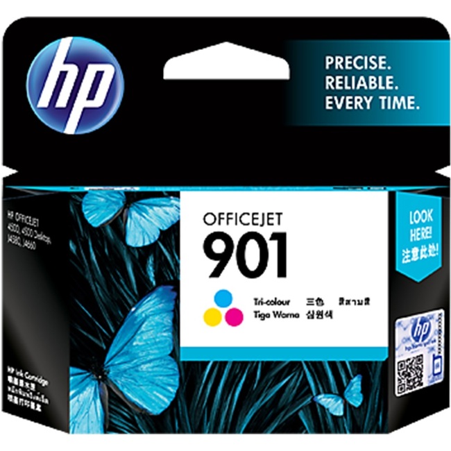 HP 901 Tri-color Original Ink Cartridge (CC656AA)