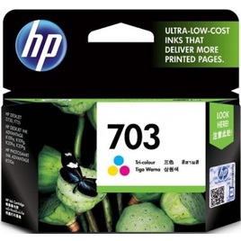 HP 703 Tri-color Original Ink Advantage Cartridge (CD888AA) HP 703 Tri-color Original Ink Advantage Cartridge (CD888AA)