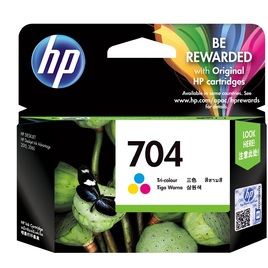 HP 704 Tri-color Original Ink Advantage Cartridge (CN693AA) HP 704 Tri-color Original Ink Advantage Cartridge (CN693AA)