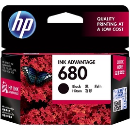 HP 680 Black Original Ink Advantage Cartridge (F6V27AA) HP 680 Black Original Ink Advantage Cartridge (F6V27AA)