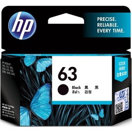 HP 63 Black Original Ink Cartridge (F6U62AA) HP 63 Black Original Ink Cartridge (F6U62AA)