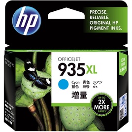 HP 935XL High Yield Cyan Original Ink Cartridge (C2P24AA) HP 935XL High Yield Cyan Original Ink Cartridge (C2P24AA)