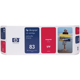 HP 83 680-ml Magenta DesignJet UV Ink Cartridge (C4942A) HP 83 680-ml Magenta DesignJet UV Ink Cartridge (C4942A)