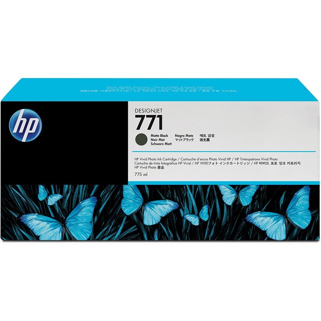 HP 771 775-ml Matte Black DesignJet Ink Cartridge (CE037A)