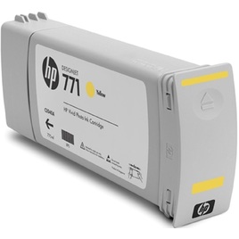 HP 771 775-ml Yellow DesignJet Ink Cartridge (CE040A) HP 771 775-ml Yellow DesignJet Ink Cartridge (CE040A)