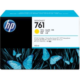 HP 761 400-ml Yellow DesignJet Ink Cartridge (CM992A) HP 761 400-ml Yellow DesignJet Ink Cartridge (CM992A)