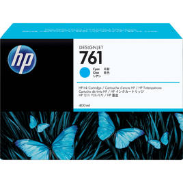 HP 761 400-ml Cyan DesignJet Ink Cartridge (CM994A) HP 761 400-ml Cyan DesignJet Ink Cartridge (CM994A)
