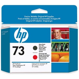 HP 73 Matte Black and Chromatic Red DesignJet Printhead (CD949A) HP 73 Matte Black and Chromatic Red DesignJet Printhead (CD949A)
