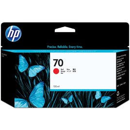 HP 70 130-ml Red DesignJet Ink Cartridge (C9456A) HP 70 130-ml Red DesignJet Ink Cartridge (C9456A)