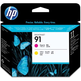 HP 91 Magenta and Yellow DesignJet Printhead (C9461A) HP 91 Magenta and Yellow DesignJet Printhead (C9461A)