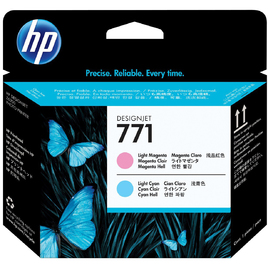 HP 771 Light Magenta/Light Cyan DesignJet Printhead (CE019A) HP 771 Light Magenta/Light Cyan DesignJet Printhead (CE019A)