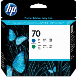 HP 70 Blue and Green DesignJet Printhead (C9408A) HP 70 Blue and Green DesignJet Printhead (C9408A)